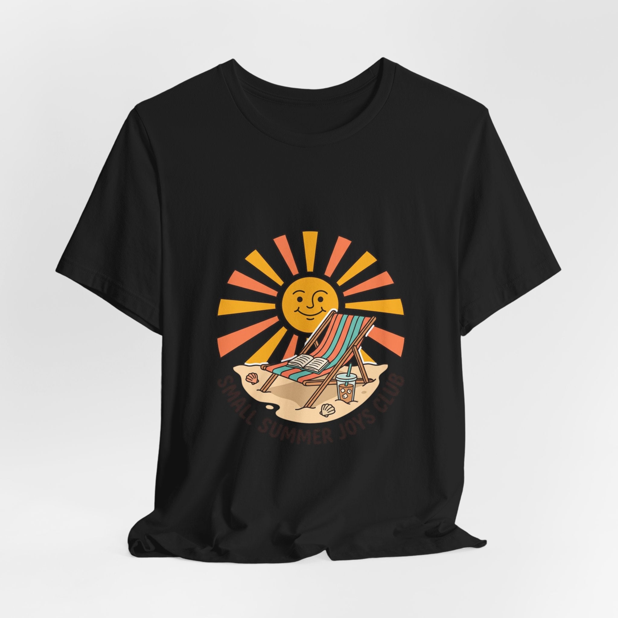 Small Summer Joys Club T-Shirt | summer aesthetic, coastal vibes