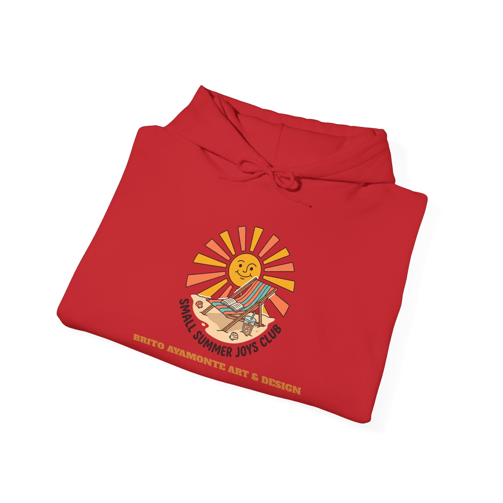 Sunny Retro Sunburst Hoodie | summer aesthetic, coastal vibes