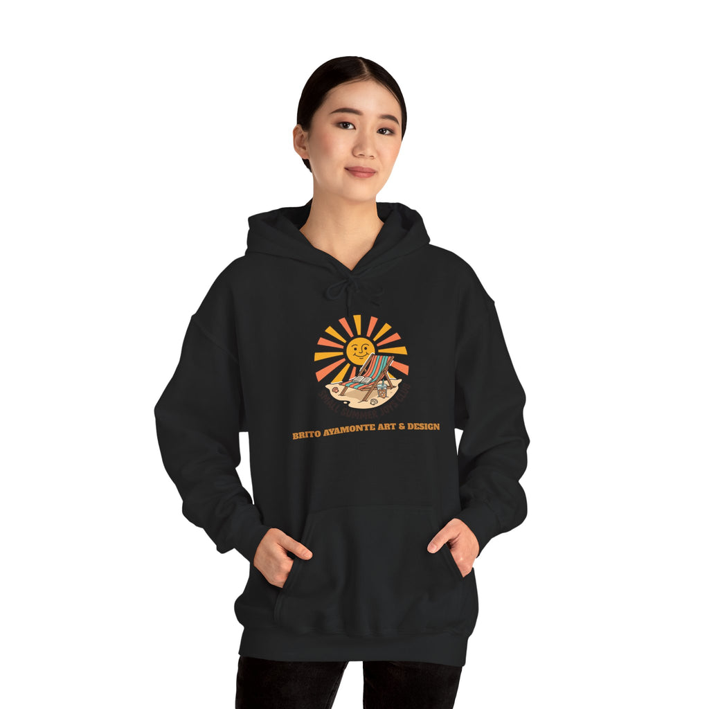 Sunny Retro Sunburst Hoodie | summer aesthetic, coastal vibes