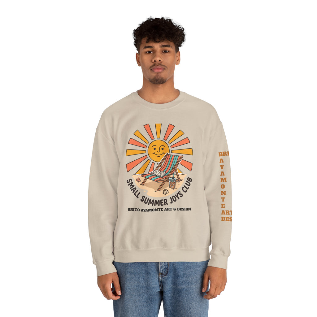 Small Summer Joys Club Sweatshirt | summer aesthetic, coastal vibes